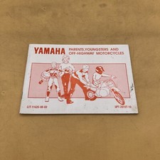 Yamaha Factory Parents Youngsters And Off-Highway Motorcycles  LIT-11626-08-69
