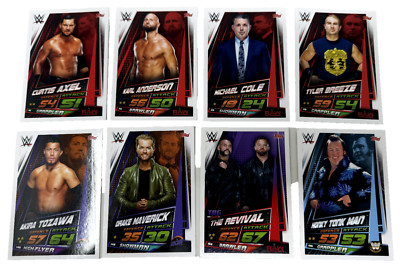 Topps WWE Slam Attax 2019 Trading Cards - 8 Karten - Universe