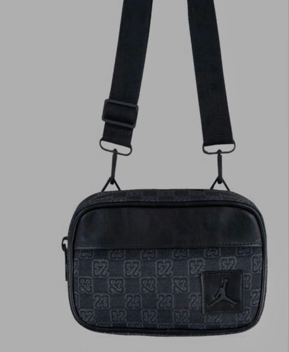 Nike Jordan 23 Monogram Camera Bag Original 1.5L Black | eBay