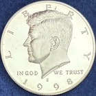 1998-S Kennedy Half Dollar 90% Silver Choice DCAM Proof