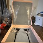 Yours Truly Collection” Marquis by Waterford Glass Flutes with Original Box — photo 4