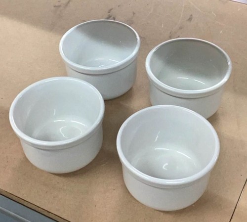 Set of 4 Vintage McCoy LTD Ceramic Crocks