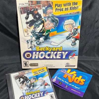 Backyard NHL Hockey Vintage Big Box 2002 PC Game WIN 98/ME/2000/XP Cd-Rom