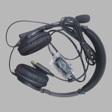 Kensington USB-A Black Headset With Mic And Volume Control