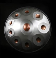 Zaino D-Moll 440 Hz HandPan Drums borsa percussioni argento bronzo