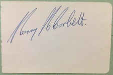 HARRY H CORBETT, Steptoe & Son/Carry On Screaming, signed autograph album page !