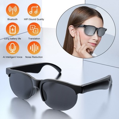 Smart Glasses Earphones 144 Languages Voice Translation AI Translator Glasses