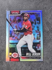 2026 Topps Series 1 Will Benson #171 Rainbow Foil Parallel