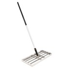 Lawn Leveller Lute Sand Soil Levelling Rake Grass 60cm x 25cm - GRADE B