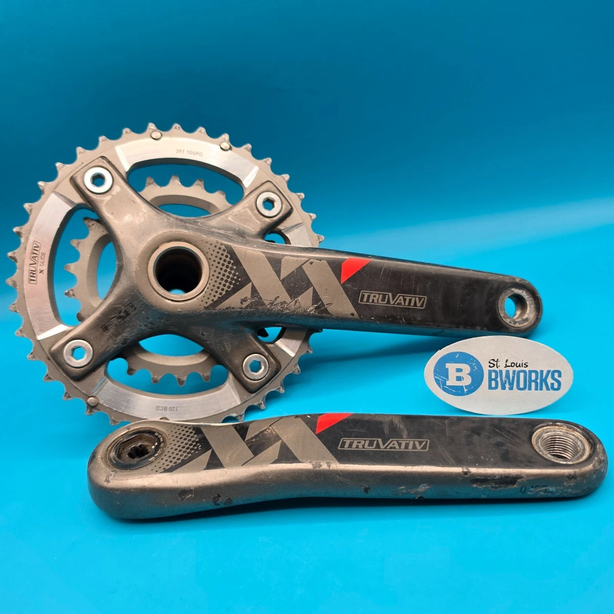 TRUVATIV Double Chainring Cranksets 175 mm Crankarm for sale | eBay