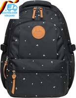 Kaukko Damen Rucksack Studenten Backpack Laptop College Schulrucksack Reiseeucks