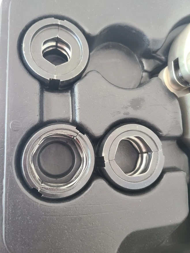 VEVOR JT-1632 COOPER PRESS TOOL TUBE FITTINGS HIGH-STRENGH STEEL CRIMPING KIT - Image 3 of 4