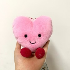 Jellycat Amuseables Colette Heart Macaron - Exclusive, New With Tags