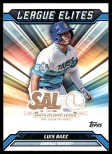 2025 Topps Pro Debut #LE-7 Luis Baez League Elites