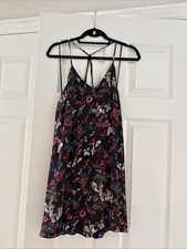 Pre-Owned Alice + Olivia Black Size 4 Short Sleeveless Dress