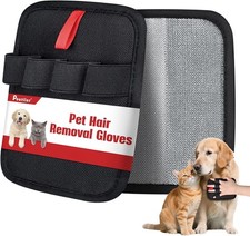 Pet Hair Removal Glove for Dogs  Cats, Electrostatic Pet Hair Gloves, Reusable