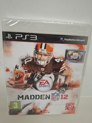 NEU FACTORY SEALED MADDEN NFL 12 SONY PLAYSTATION 3 SPIEL CLEAN SEAL