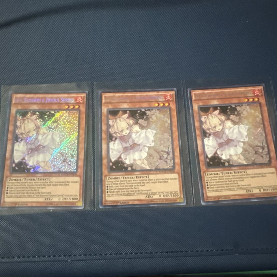 3 Ash Blossom & Joyous Spring MACR-EN036 Maximum Crisis 1st Edition PLAY SET - Image 4 of 4