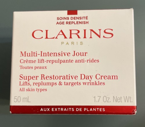 Clarins Super Restorative Day Cream 1.7oz/50ml,New,Sealed