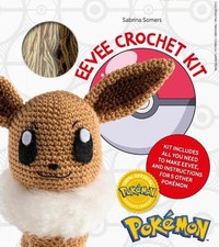 PokMon Crochet Eevee Kit: Kit Includes Materials to Make Eevee and Instructions 