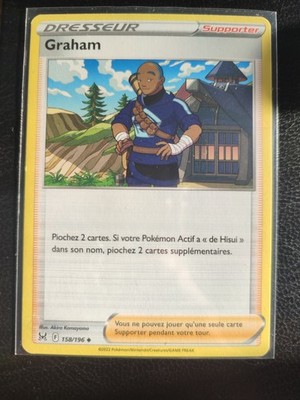 Pokemon Karte Graham 158/196 Verlorener Ursprung