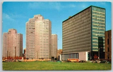 Vintage Postcard - Ultra Modern Gateway Center & State Building - Pittsburgh PA