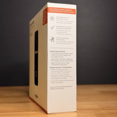 Buy Logitech Circle View Smart Doorbell Self Installation Kit