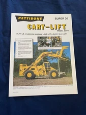 Pettibone Super 30 Cary-Lift Model 304-B Dealer Sales Brochure