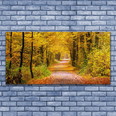 Acrylglasbilder Wandbilder aus Plexiglas  140x70 Wald Natur