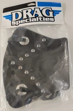 DRAG SPECIALTIES 7808-1079 LARGE MUD FLAP WITH CONCHOS & MOUNTING HARDWARE