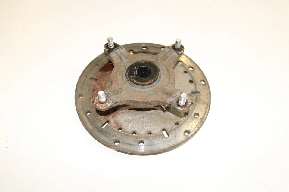 Polaris Sportsman 700 Carb 2002 4x4 cubo de rueda delantera derecha izquierda y disco de disco Foto 2 de 4