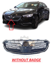 NEW FOR VAUXHALL INSIGNIA B 2017-2020 FRONT BUMPER CENTER GRILLE BLACK / CHROME