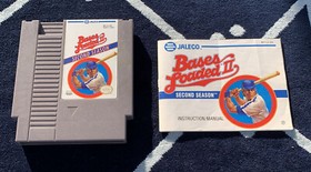 Bases Loaded II: Second Season Nintendo NES NR MINT CIB Complete