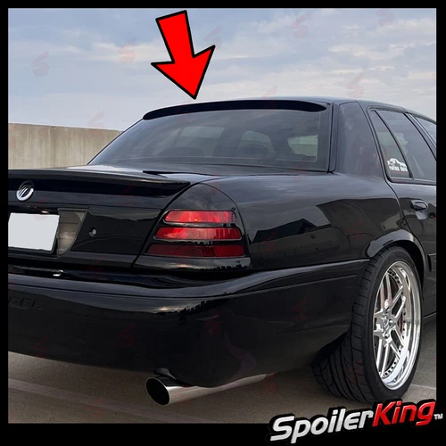 SpoilerKing Rear Window Roof Spoiler (Fits: Mercury Grand Marquis 1998-11) 284R