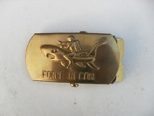 vintage military marine corps buckle authentic