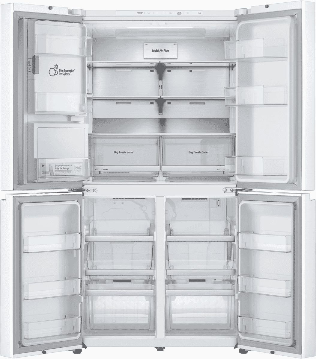 LG 637L French Door Refrigerator with Ice & Water Dispenser GFL700MWH