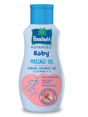 Parachute Advansed Baby Massage Oil for New Born Vitamin E & F| 200 Ml