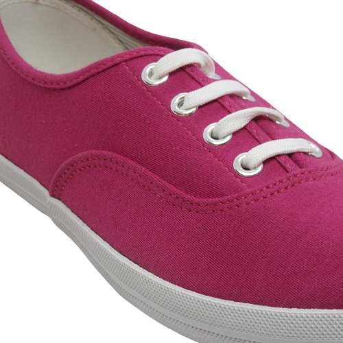 scarpe da ginnastica donna ragazza ballerine pony plimsolls sneakers taglia uk 5 5 lo top nuove 38