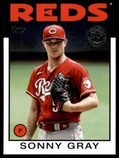 2021 Topps 1986 Baseball 35th Anniversary #86B-72 Sonny Gray Cincinnati Reds