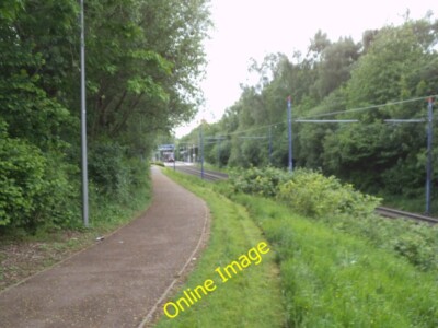 Foto 6x4 Straßenbahnhaltestelle Ansicht Coseley Der Blick auf die Straßenbahnhaltestelle für Bradley c2014