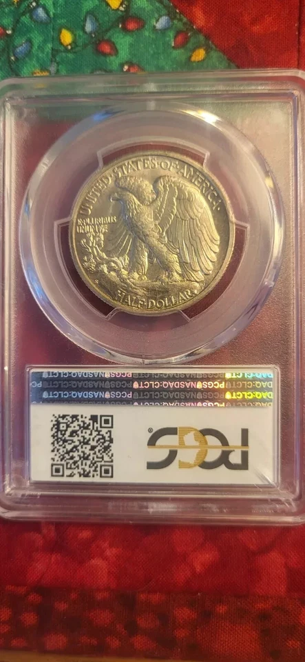 1943-S Walking Liberty half dollar PCGS MS 66 - SEE STORE PCGS GRADED COINS - Image 3 of 4