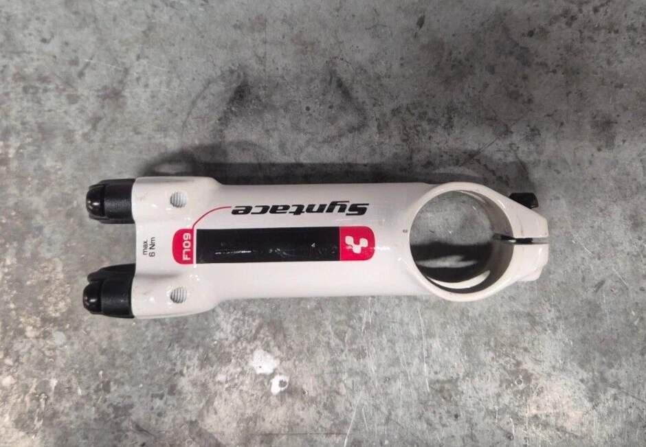Cube Syntace F109 Stem White and Black 90mm - Image 3 of 4