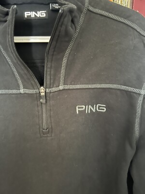 Ping Branded 1/4 Zip Golf Jacket SZ Large | eBay