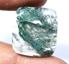 23.15 Ct Beautiful Natural African Moss Agate Untreated AAA Quality Gemstone