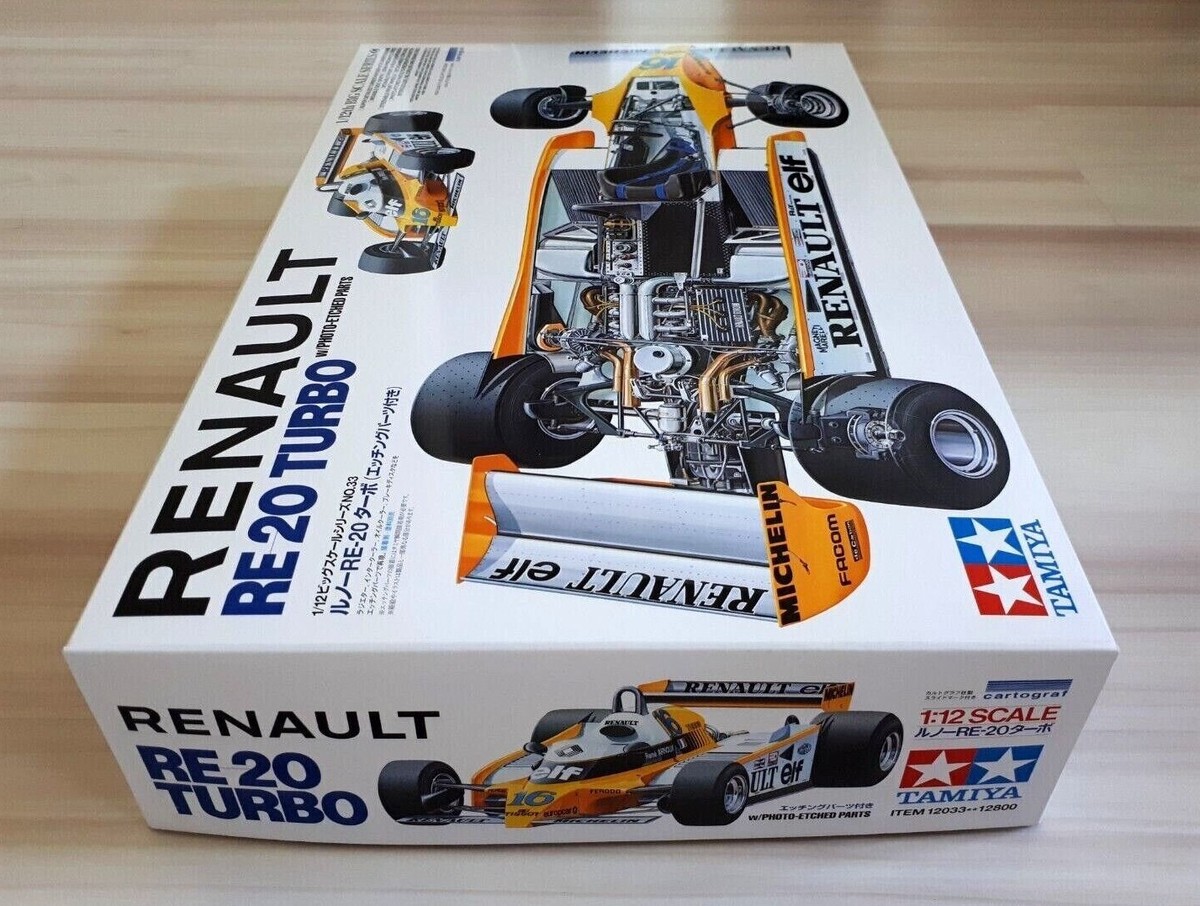 未組立 ［プラモデル］ タミヤ 1⁄12 ルノー RE-20 ターボ
