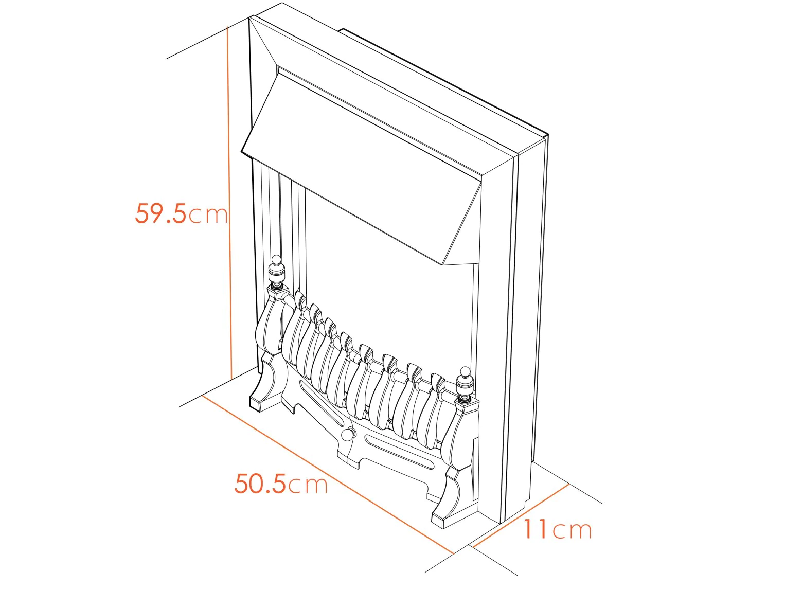 Adam Blenheim Electric Fire Brass 5060180213992 eBay