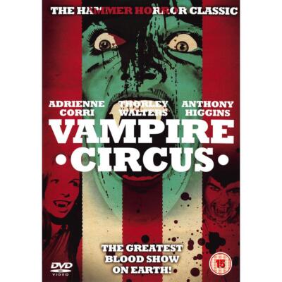 VAMPIRE CIRCUS (1971) DVD, Hammer Films. REGION 2, UK, Carlton, NEW