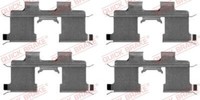 Quick Brake 109-1667 ZubehöRsatz, Scheibenbremsbelag FüR Hyundai KIA Opel