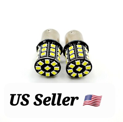 2 SUPER LED Light Bulbs for Brake Stop Turn Signal Tail Lamp 1157 BAY15D bulb