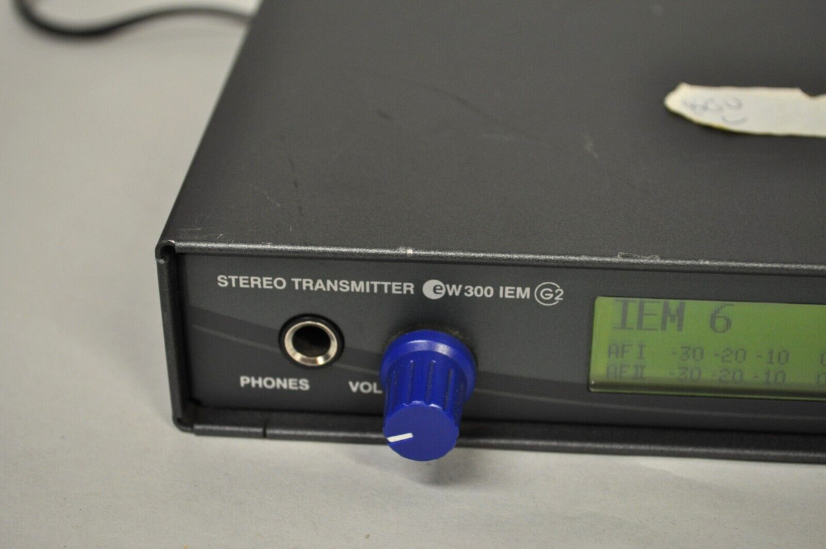 Sennheiser EW300 IEM G2 Stereo Transmitter 626-662 MHz | eBay